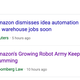 Illustration for article titled Fully Automated Warehouses Are a Decade Away, Amazon Says